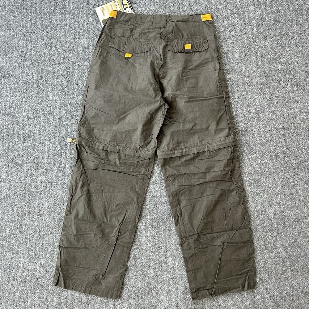 OTB Pant Men‎ 34x32  Convertible Baggy Skater Cargo Rave Parachute Y2K VTG P16 - Picture 2 of 10